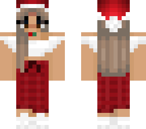 christmas pajama girl 4 pixel