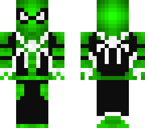 green spider-man ps4 suit