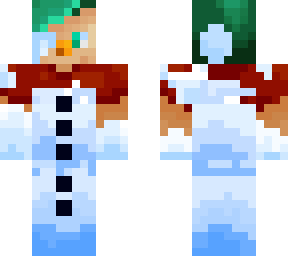 male christmas snowman