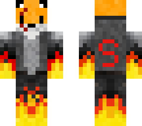 scarred fire fox