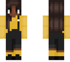 yellow overalls