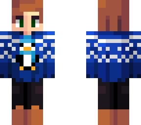 blue penguin ugly sweater