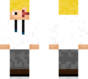 boy with white hoodie