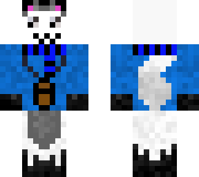 cat in a fox suit (white)