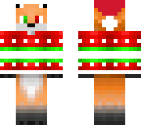 christmas fox:edit