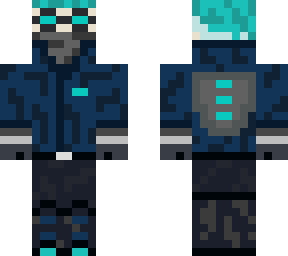 cyberpunk character alternate design