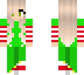 elf girl (i found a hair base and made body)