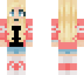 my original oc character- sky (slim body form)