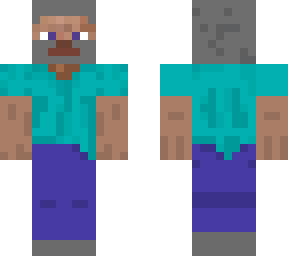 old steve (from minecraft)