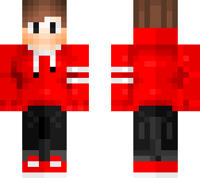 red hoodie boy