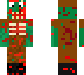 bloody realistisc zombie