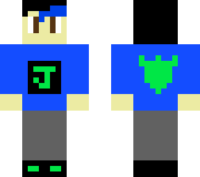 cool blue green boy
