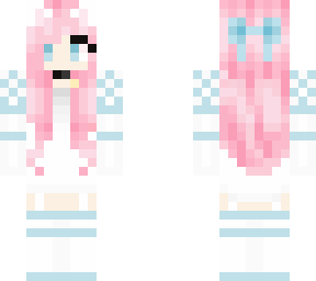 edit of cute pink cat girl by sindesii