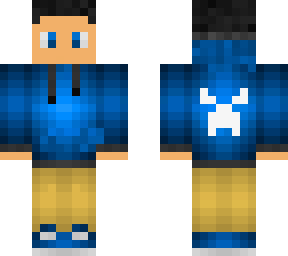 guy w/ creeper hoodie (white version) - updated