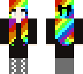 rainbow girl