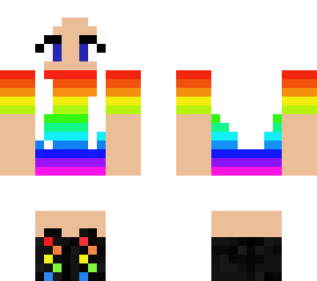 rainbow girl