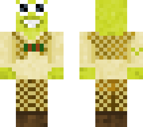 shrek with clout goggles and gucci ma bois