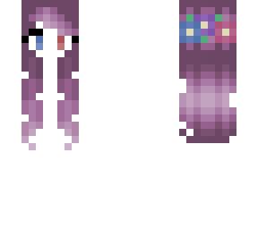 spring hb - shulker purple - flower crown