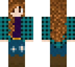 teal cowgirl brown/blonde
