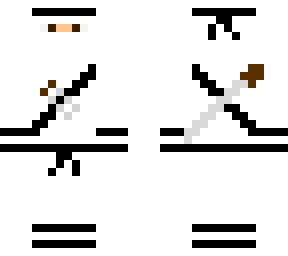 white ninja