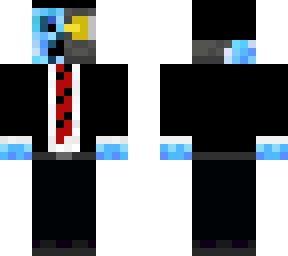 bionic blue creeper with tux