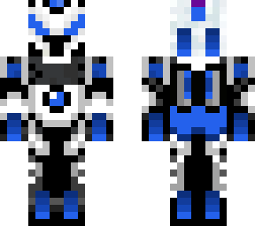 blue man