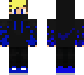 blue nike guy