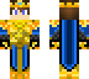 golden king blue