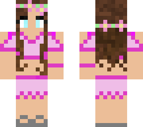 pink swim suit