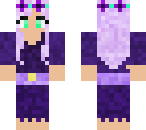 purple girl