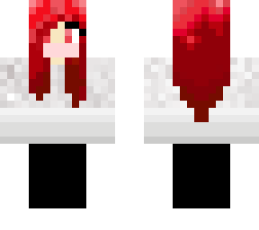 red hair girl with bandana