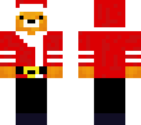 christmas orange bear