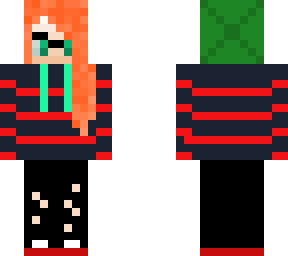 emo ginger beret girl