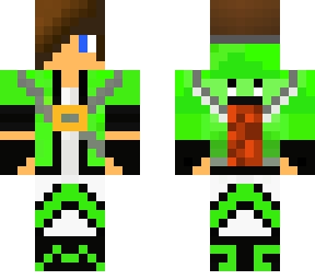 green little boy