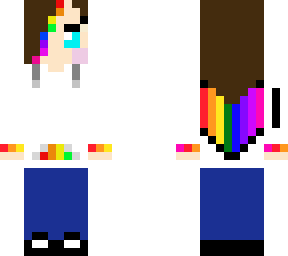 rainbow girl