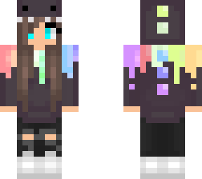 rainbow girl