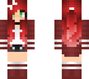 red head (green eyes)