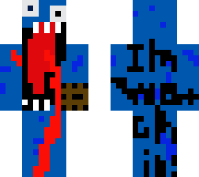 scary cookie monster