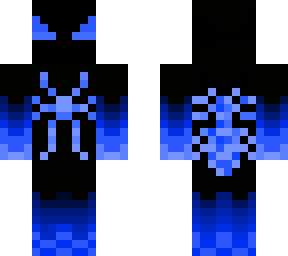 the blue spider man
