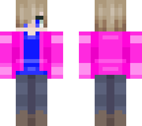 the pink jacket