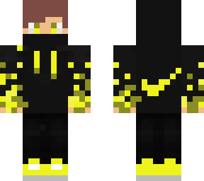 yellow nike boy