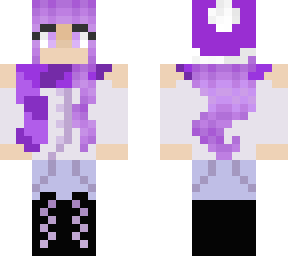+ winter girl + (purple)