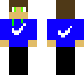 blue nike boy