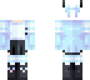 blue pastel clothes
