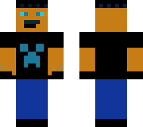 creeper blue boy
