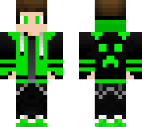 lime-green-and-black-back-creeper