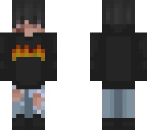 Long sleeve Thrasher boy | Minecraft Skin