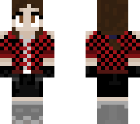 ponytail black&red girl (final version)