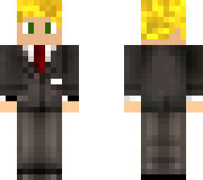 smoking blond yeux verts