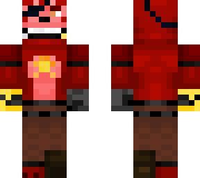 stylized foxy (endoskeleton hand)